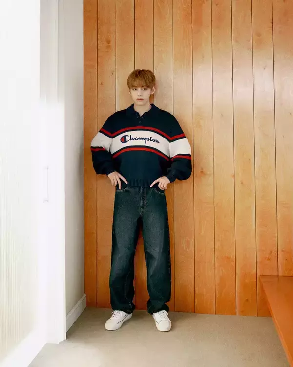 「〈Champion〉がBTSのメンバー Vとのグローバルパートナーシップ締結を発表」の画像