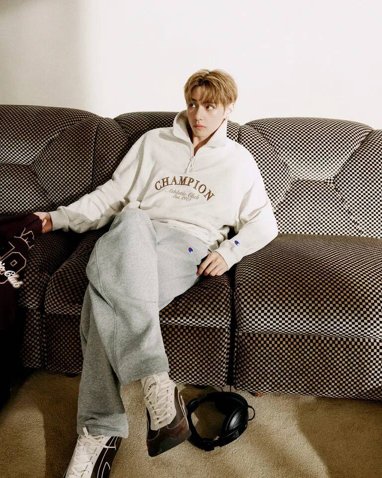 〈Champion〉がBTSのメンバー Vとのグローバルパートナーシップ締結を発表