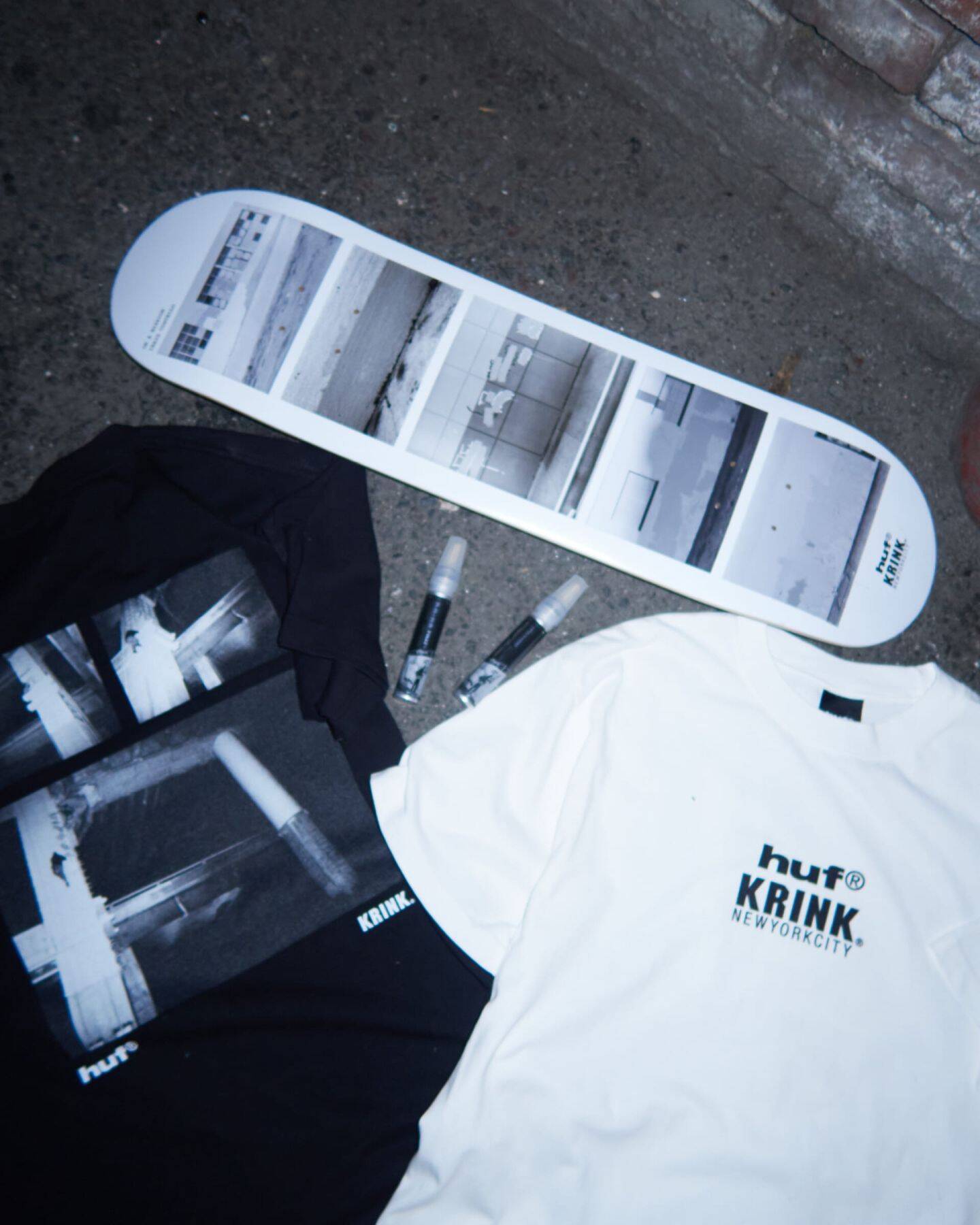 〈HUF〉がクレイグ・コステロによるブランド兼クリエイティブスタジオ〈KRINK〉との最新コレクションを発表