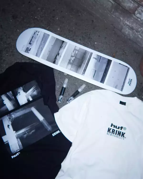 「〈HUF〉がクレイグ・コステロによるブランド兼クリエイティブスタジオ〈KRINK〉との最新コレクションを発表」の画像