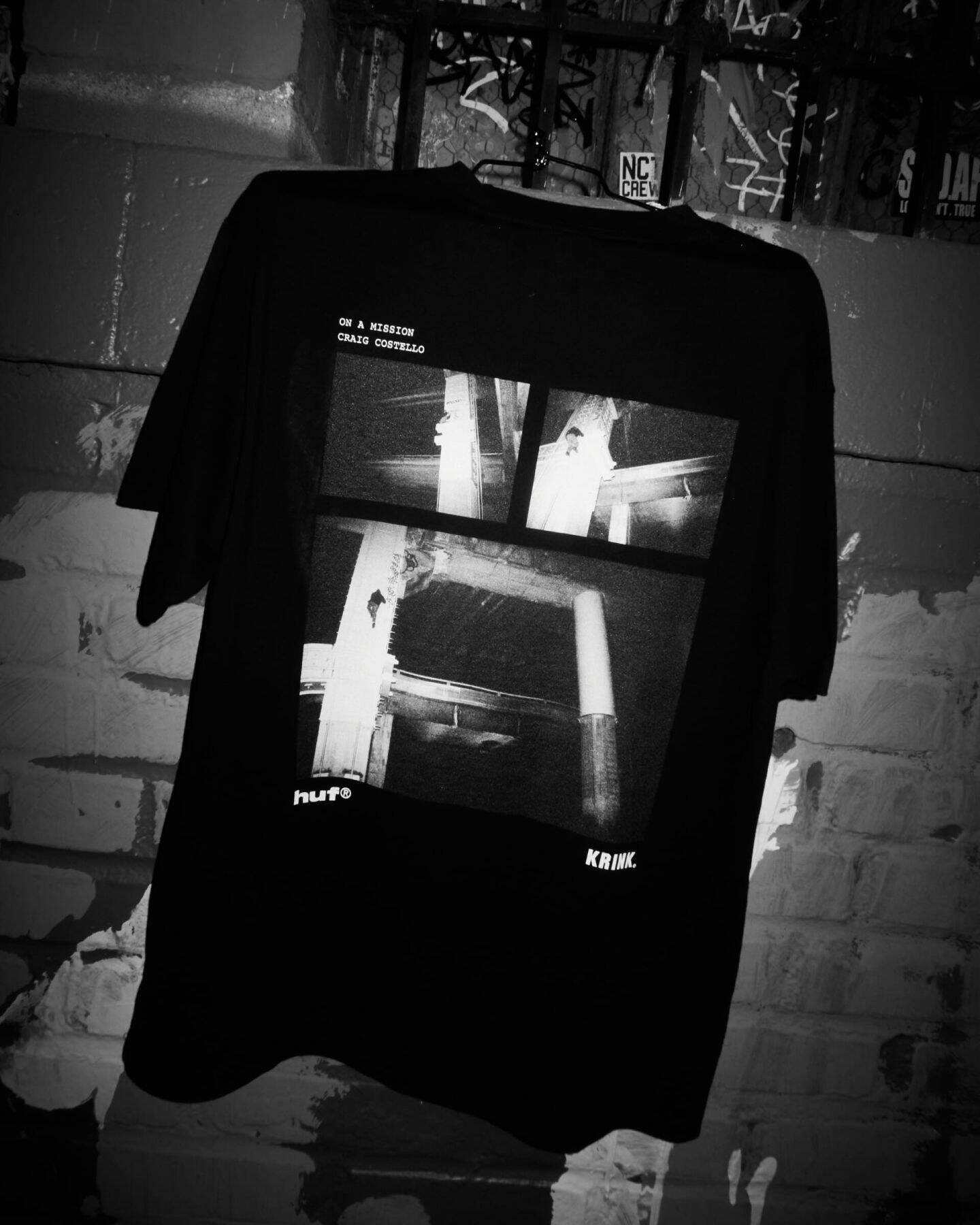 〈HUF〉がクレイグ・コステロによるブランド兼クリエイティブスタジオ〈KRINK〉との最新コレクションを発表