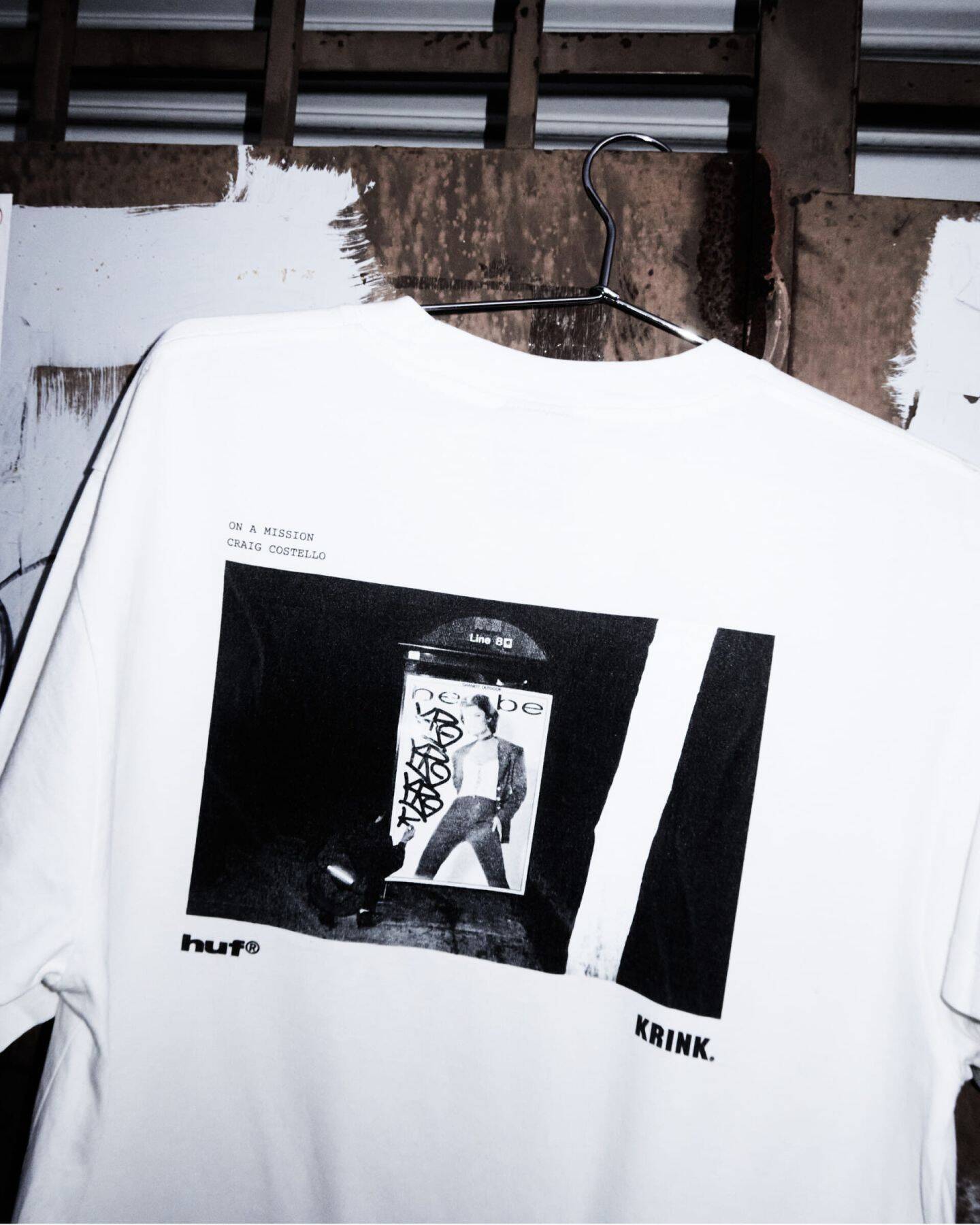 〈HUF〉がクレイグ・コステロによるブランド兼クリエイティブスタジオ〈KRINK〉との最新コレクションを発表