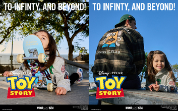 〈WIND AND SEA〉がディズニー・ピクサー作品『TOY STORY』とのコレクションを発表