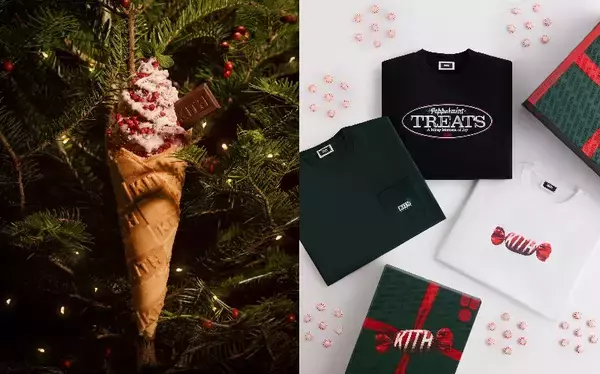 Kith Treatsからホリデーシーズンの定番フレーバー ペパーミントに着想を得た新作コレクションが登場