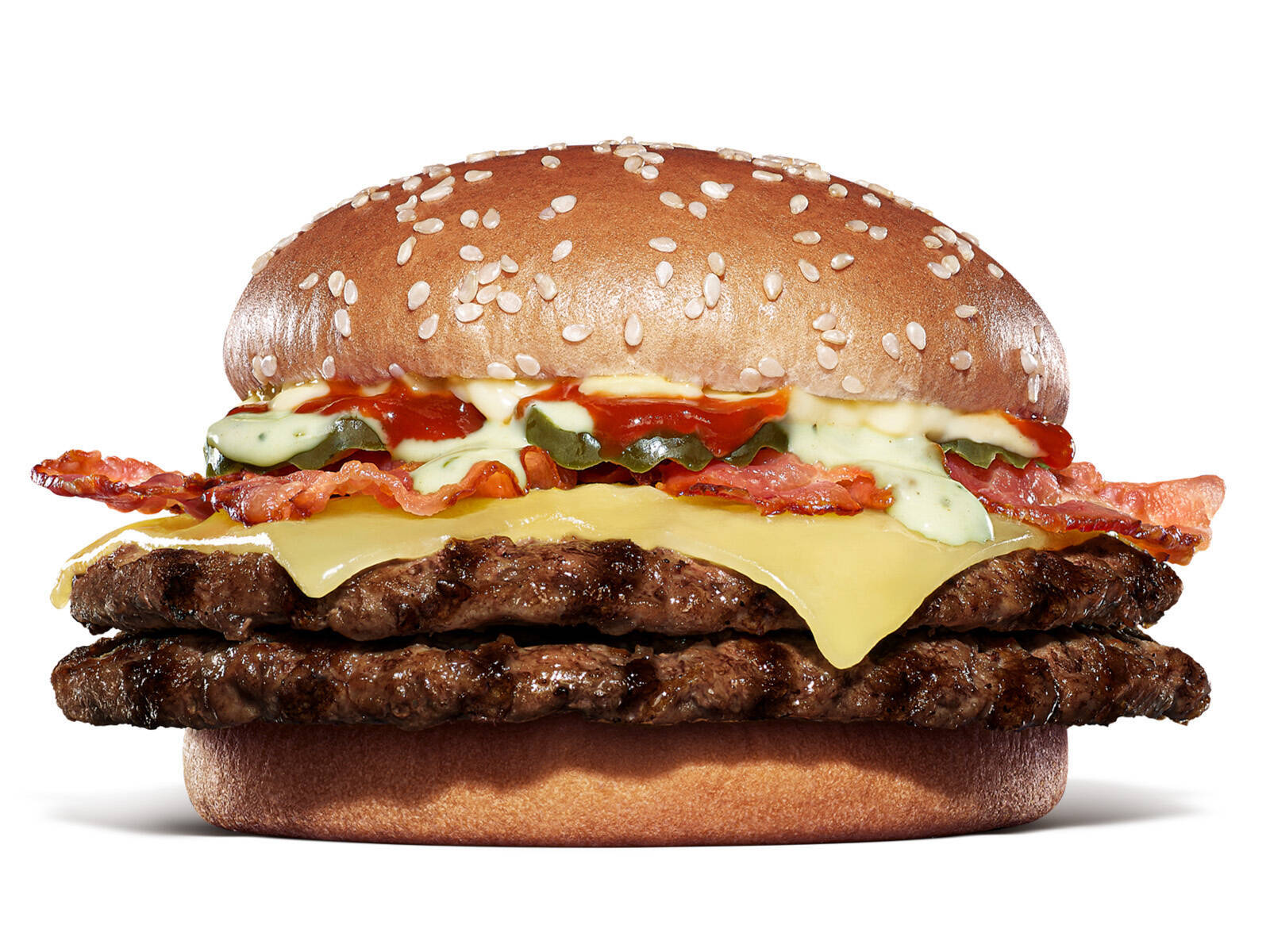 バーガーキング®︎の大人気シリーズ “ビッグマウス”から濃厚なホワイトチーズソースとゴーダチーズを合わせた冬の新作バーガー2種が登場