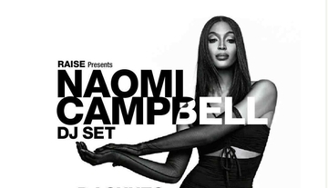 ナオミ・キャンベルが東京・銀座のRAISEにDJとして来日決定