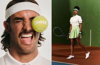 〈CAMPER〉がテニスカルチャーに着想を得た2026年春夏コレクションを発表
