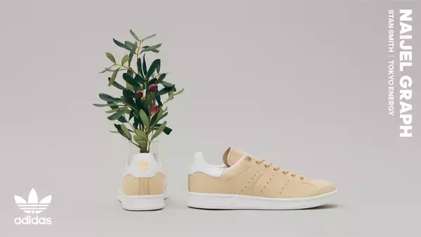 「アディダス、NAIJEL GRAPHとコラボした「STAN SMITH NAIJEL GRAPH」発売｜BILLY’S ENT原宿でローンチイベントを開催、YO-AN、MAMAZUらが登場」の画像