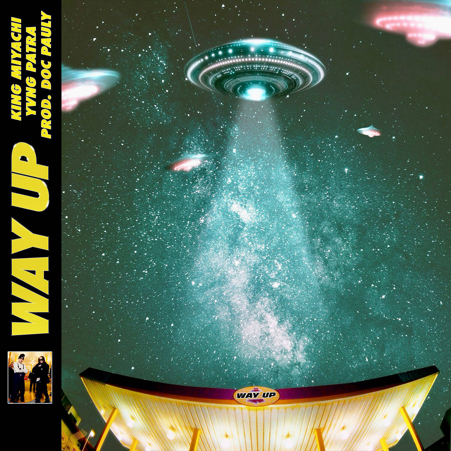 MIYACHIが日本の新鋭ヒップホップアーティスト Yvng Patraとのコラボシングル “WAY UP”をリリース