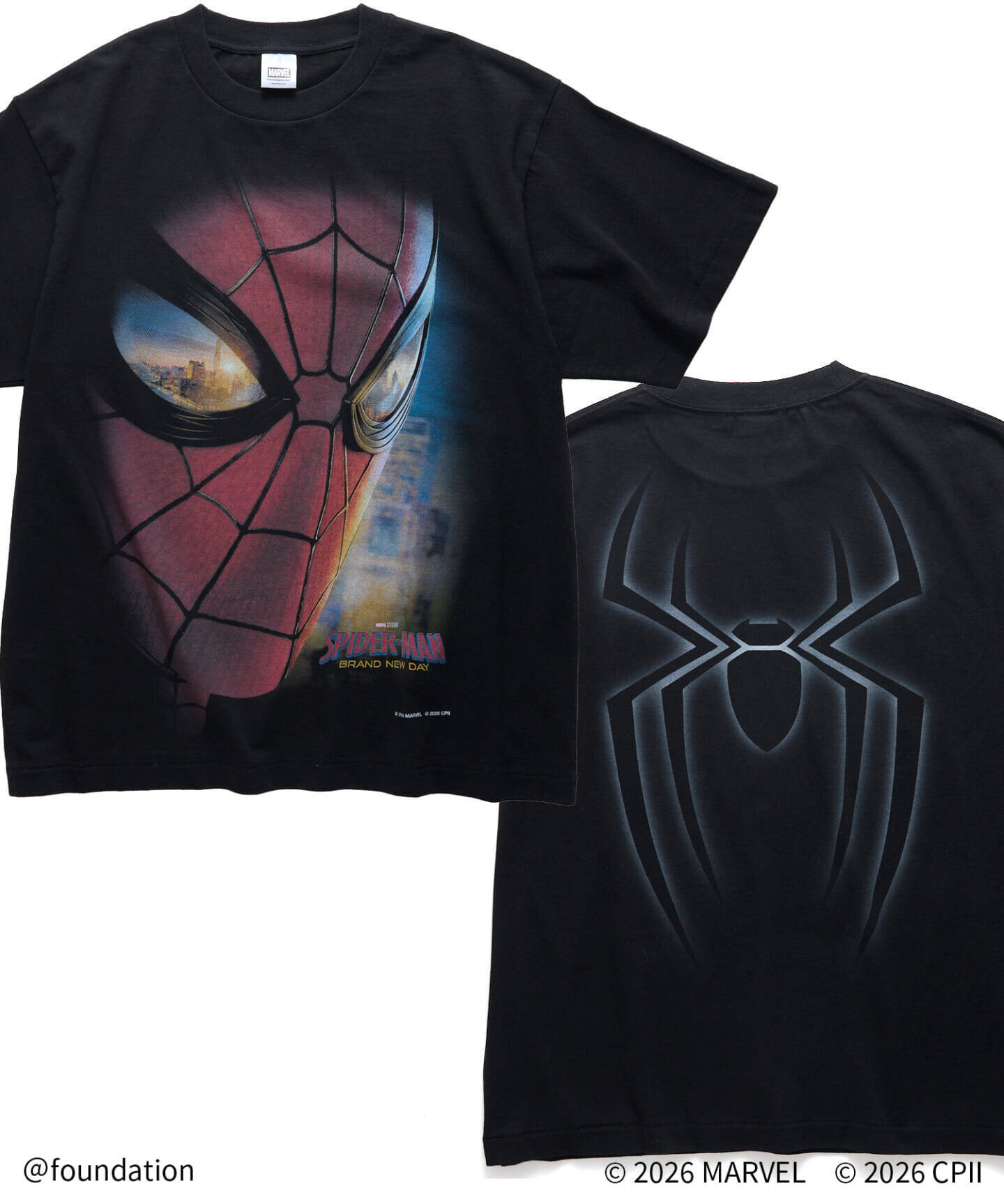 『スパイダーマン：ブランド・ニュー・デイ』の公開を記念したFREAK’S MOVIE監修Tシャツコレクションが発売
