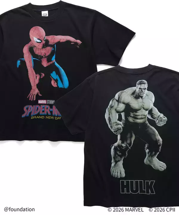 「『スパイダーマン：ブランド・ニュー・デイ』の公開を記念したFREAK’S MOVIE監修Tシャツコレクションが発売」の画像