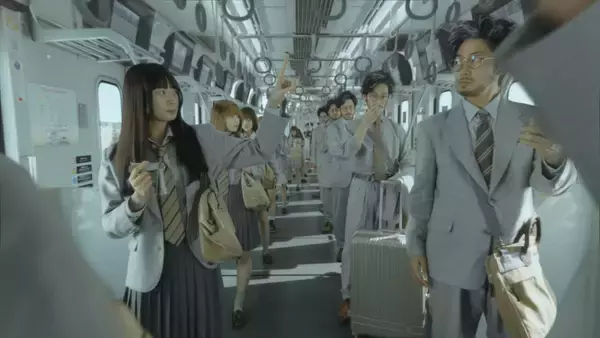 「“50人ワンカット映像”音楽・PUNPEE × ハナレグミで贈る｜オダギリジョー、山崎天（櫻坂46）出演「相鉄・東急直通線開業記念ムービー」」の画像