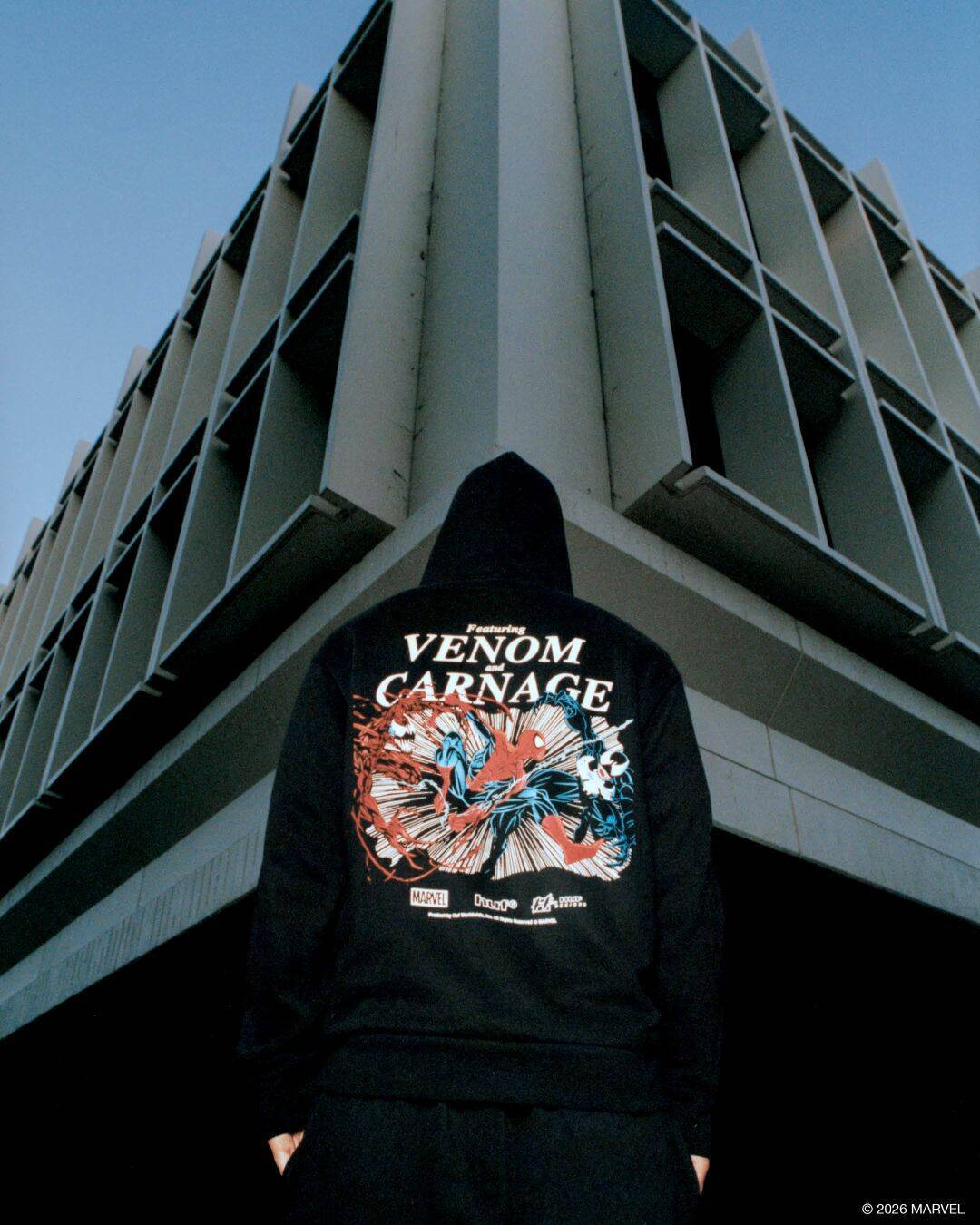 〈HUF〉x マーベルによるスパイダーマンシリーズに着想した新作コレクションが発売