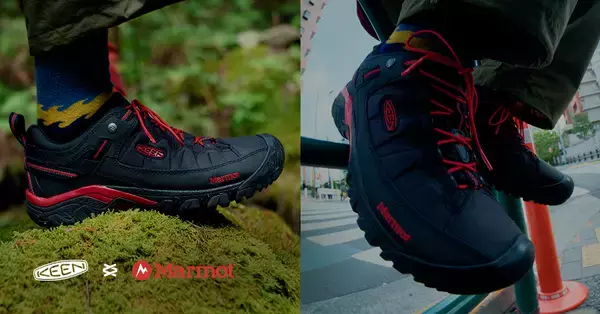 〈KEEN〉と〈Marmot〉が初となるコラボレーションを発表