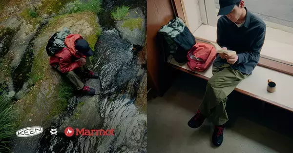 「〈KEEN〉と〈Marmot〉が初となるコラボレーションを発表」の画像