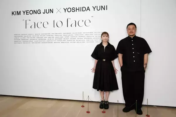 「キム・ヨンジュンと吉田ユニによる写真展「Face to face」」の画像