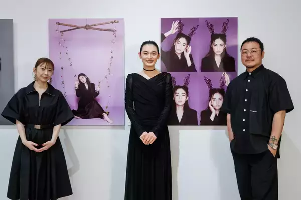 「キム・ヨンジュンと吉田ユニによる写真展「Face to face」」の画像