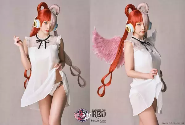 「えなこ着こなす“ONE PIECEランジェリー”に釘付け…｜コラボコレクションに野田クリスタルも登場」の画像