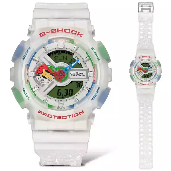 「〈G-SHOCK〉が『ポケモン』の30周年を記念したコラボレーションモデルを発表」の画像