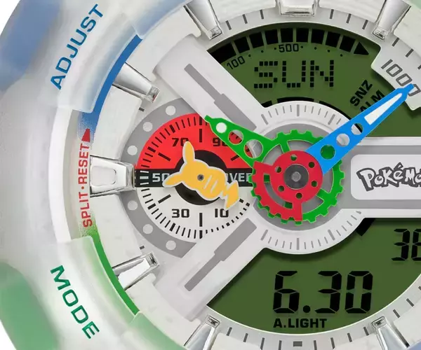 「〈G-SHOCK〉が『ポケモン』の30周年を記念したコラボレーションモデルを発表」の画像