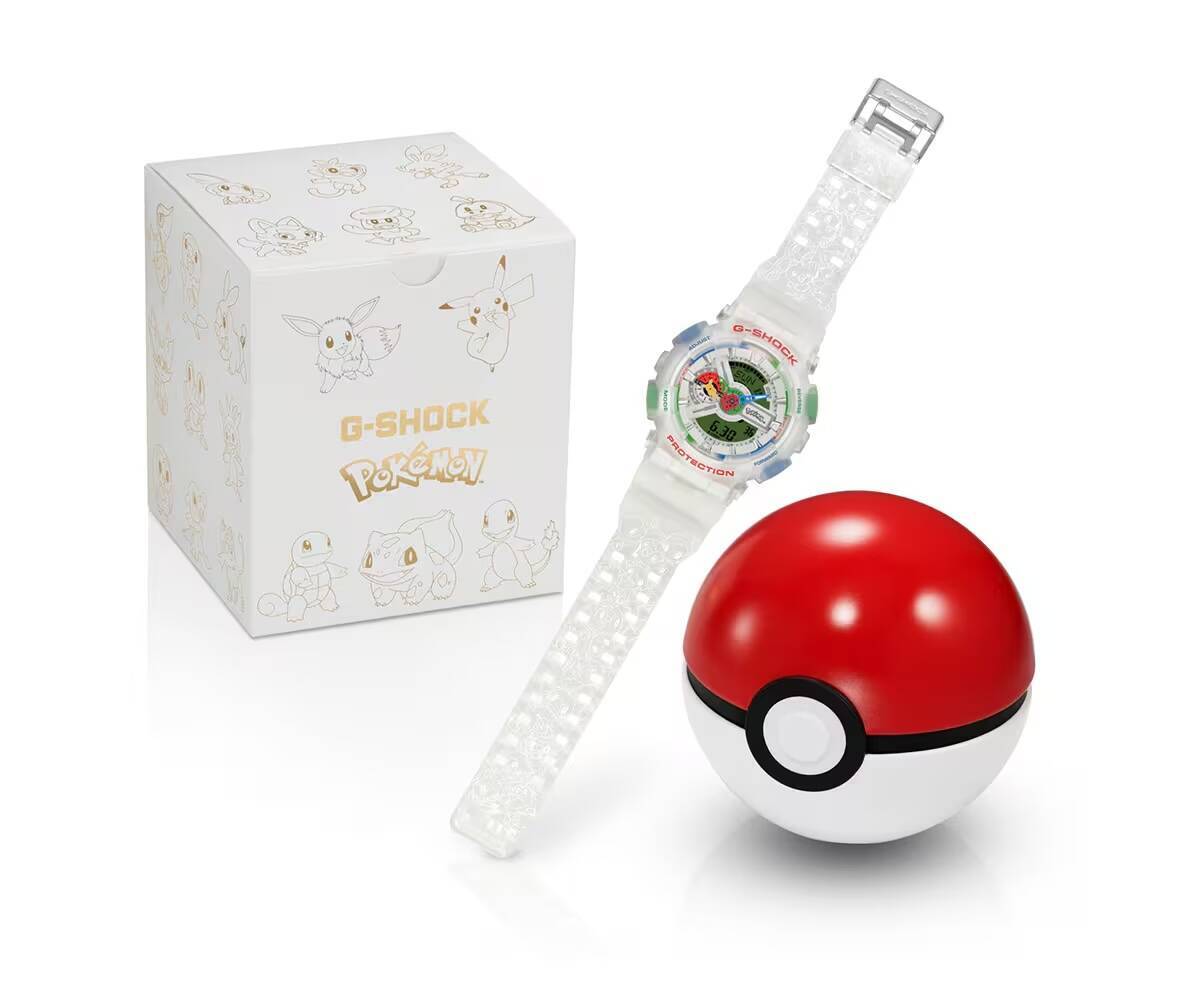 〈G-SHOCK〉が『ポケモン』の30周年を記念したコラボレーションモデルを発表