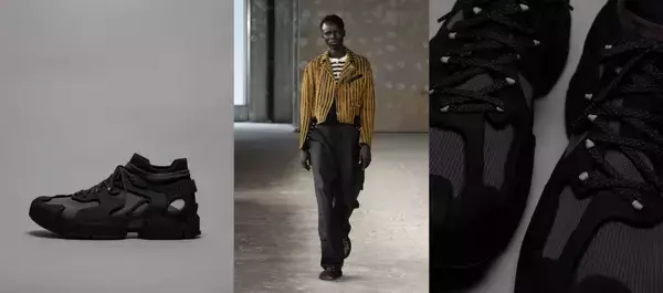 「〈CAMPERLAB〉が渡辺淳弥率いる〈JUNYA WATANABE〉および〈JUNYA WATANABE MAN〉とのコラボフットウェア2型を発売」の画像