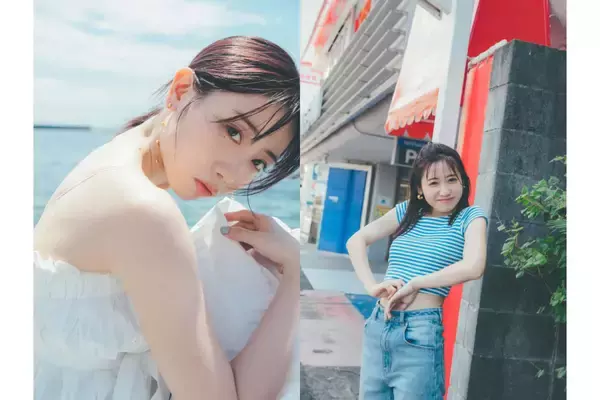 「来栖りん“肩出しで美肌見せ”｜待望のフォトブックで生足披露も」の画像