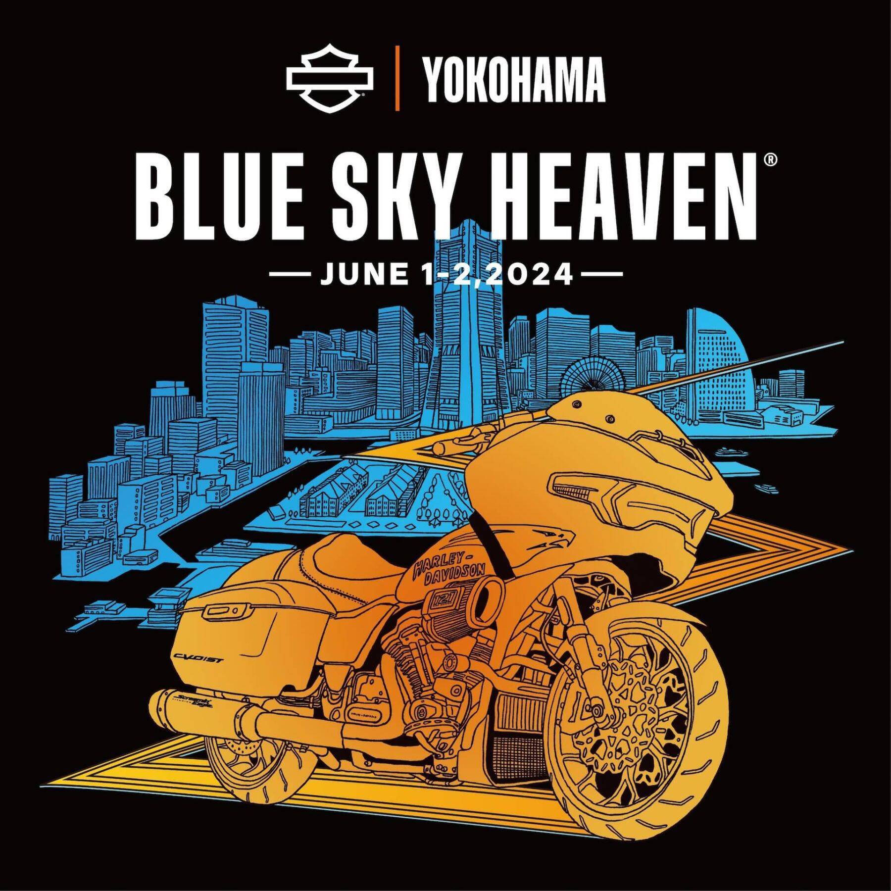 【REPORT｜BLUE SKY HEAVEN 2024】バイクと音楽の祭典＜BLUE SKY HEAVEN 2024＞、初の横浜開催で笑顔と感動に溢れた2日間