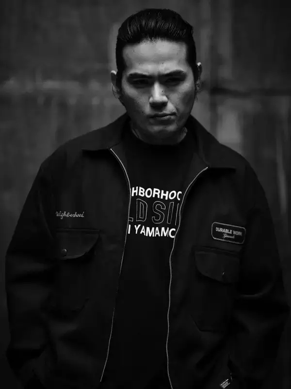 「〈WILDSIDE YOHJI YAMAMOTO〉が〈NEIGHBORHOOD®︎〉との初となるコラボコレクションを発売 | ビジュアルには高岩遼をモデル起用」の画像