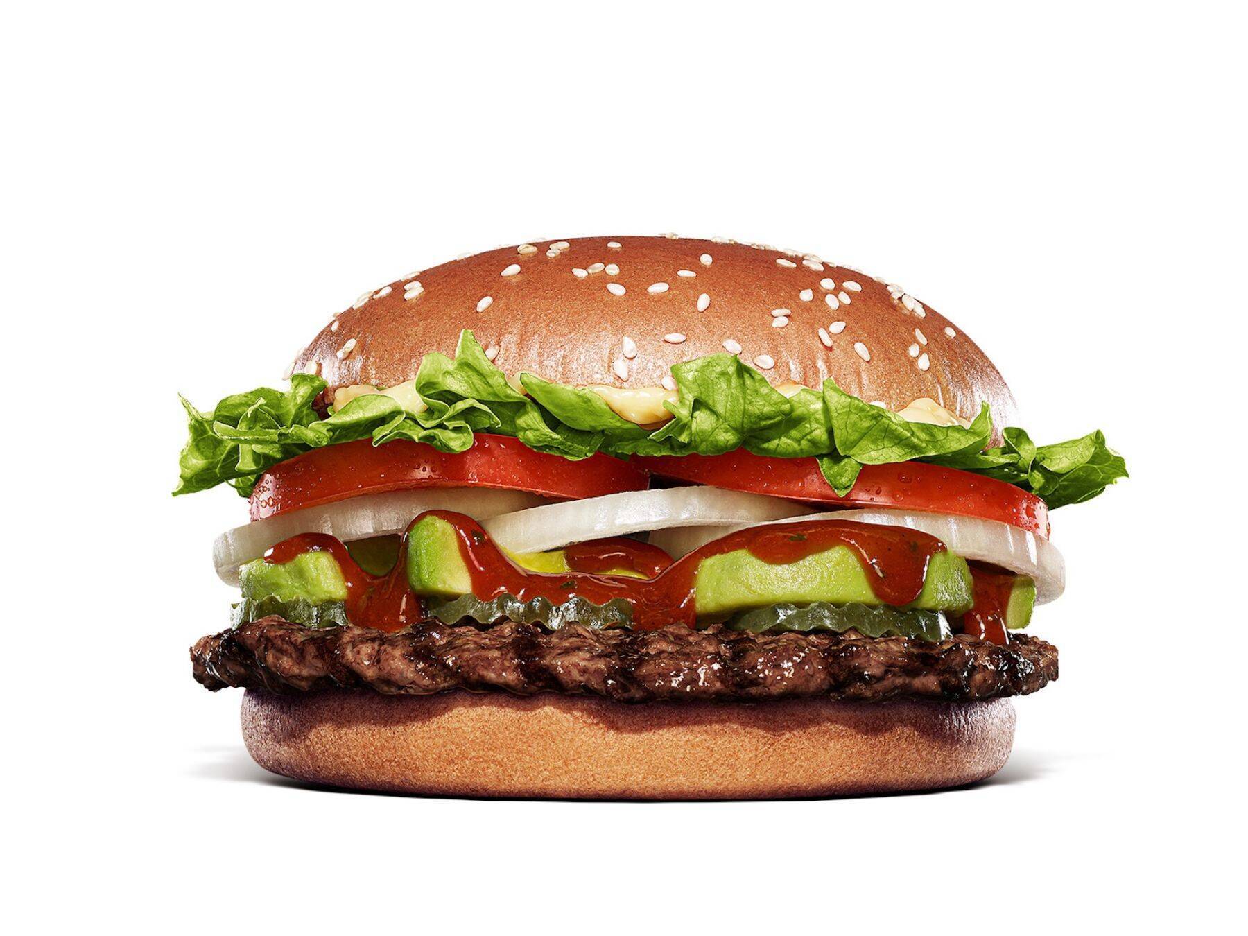 バーガーキング®︎の人気メニュー アボカドワッパー®︎からピリ辛な新作バーガー3種が登場