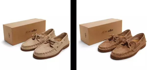 「SPERRYとニューヨークのColboによるコラボ第3弾。名作ボートシューズがイタリア製ジュートやリネンを纏い待望の日本初展開」の画像