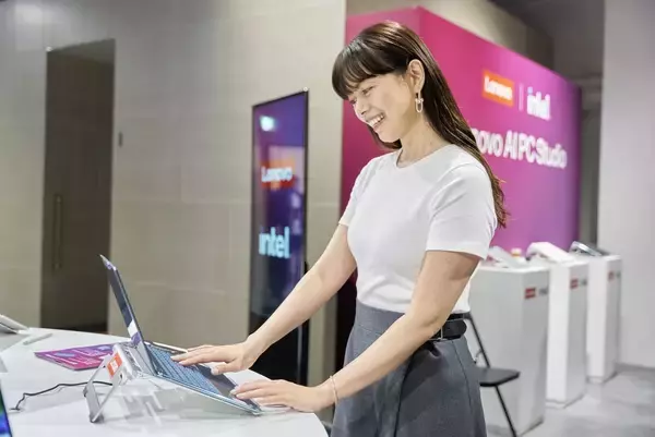 「生成する手のひらから、拡張される感覚。＜Lenovo AI PC Studio＞レポート」の画像