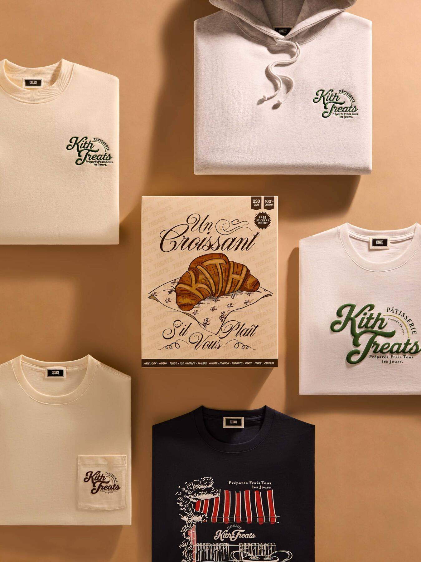 Kith Treatsがフレンチベーカリーの世界観から着想を得たTreats Patisserieコレクションを発売