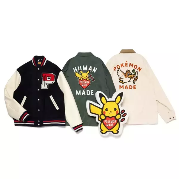 〈HUMAN MADE〉がPokémonとのコラボレーションを発表