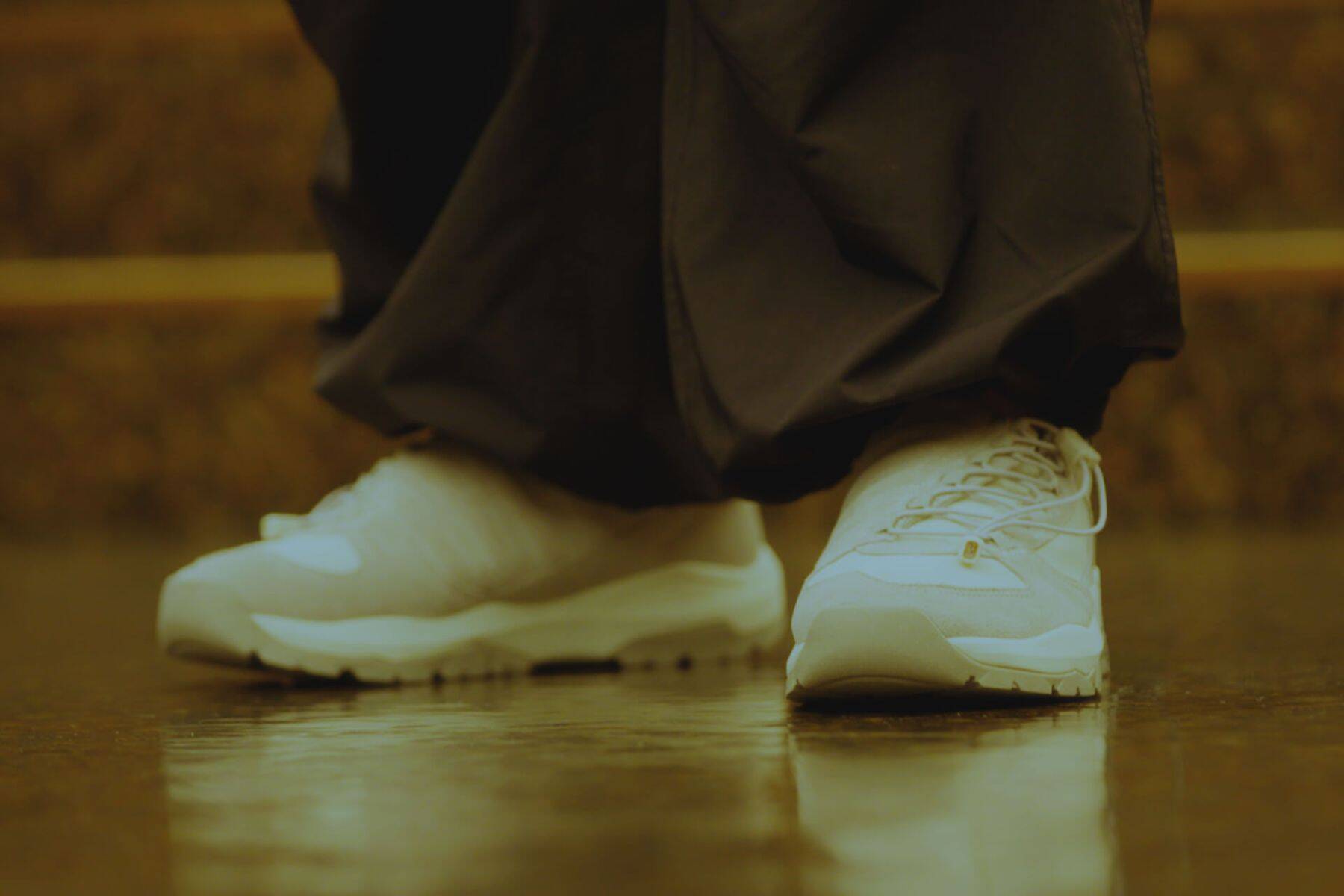 CONVERSE CAMPING SUPPLYとmeanswhileの初となるコラボシューズ「OSS CP／meanswhile」発売｜1985年のランニングシューズを都会的なアウトドア仕様に