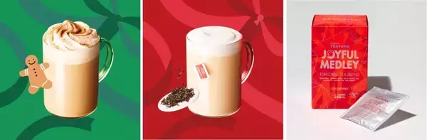 「スターバックス コーヒーのホリデーシーズン2025がスタート | ストロベリーと華やかなティーが融合したビバレッジが登場」の画像