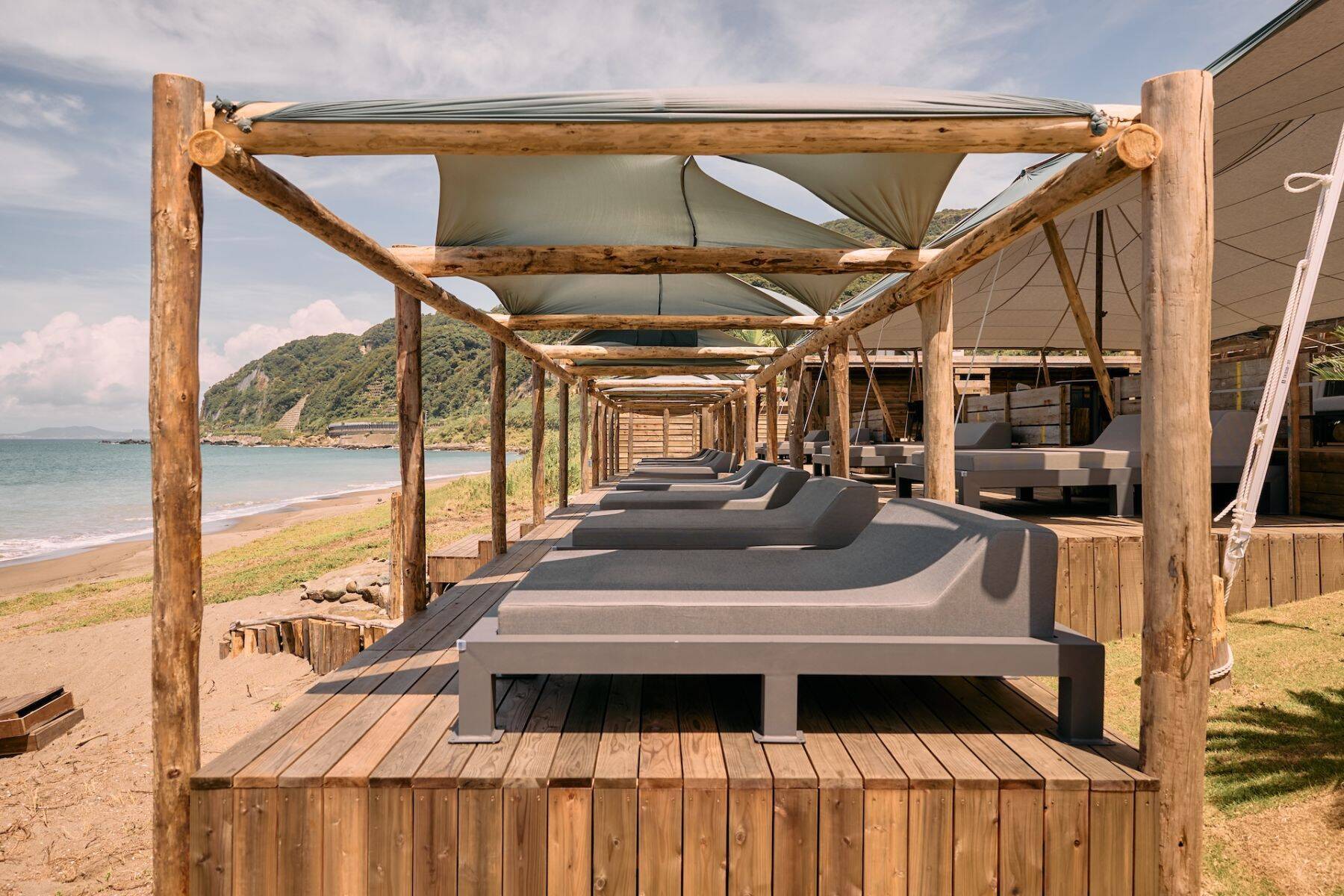 千葉・元名海岸のビーチクラブ Motona Beach Clubが4月25日（土）よりオープン