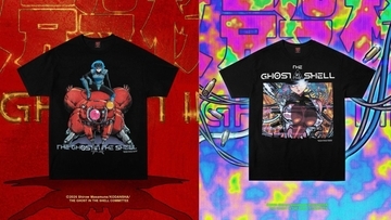 GEEKS RULEが『攻殻機動隊 THE GHOST IN THE SHELL』とのコラボTシャツを発売