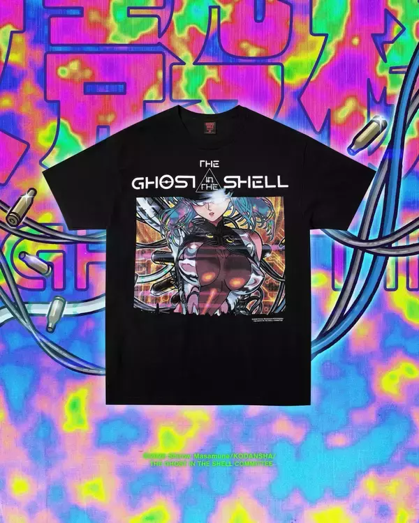 「GEEKS RULEが『攻殻機動隊 THE GHOST IN THE SHELL』とのコラボTシャツを発売」の画像
