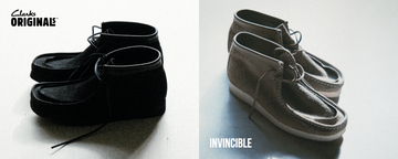 〈Clarks Originals〉が台湾発のセレクトショップ「INVINCIBLE®」との初コラボを発表