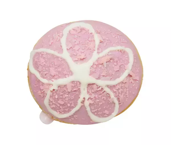 「クリスピー・クリーム・ドーナツからひと足早く春を届けるお花モチーフのドーナツ2種が登場」の画像