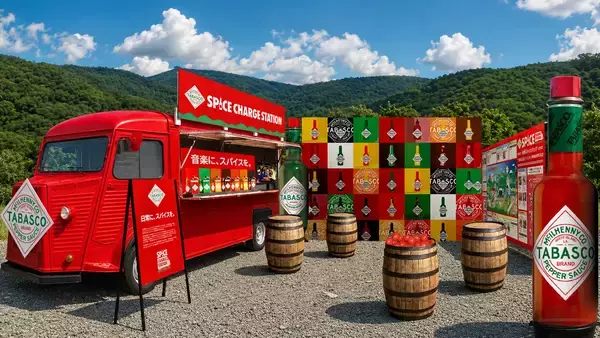 「フジロック2026でTABASCO®ブランドが”給辛所”を展開する」の画像