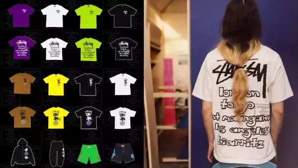 〈STÜSSY〉が英ロンドンを拠点とする〈always do what you should do〉との初コラボを発表