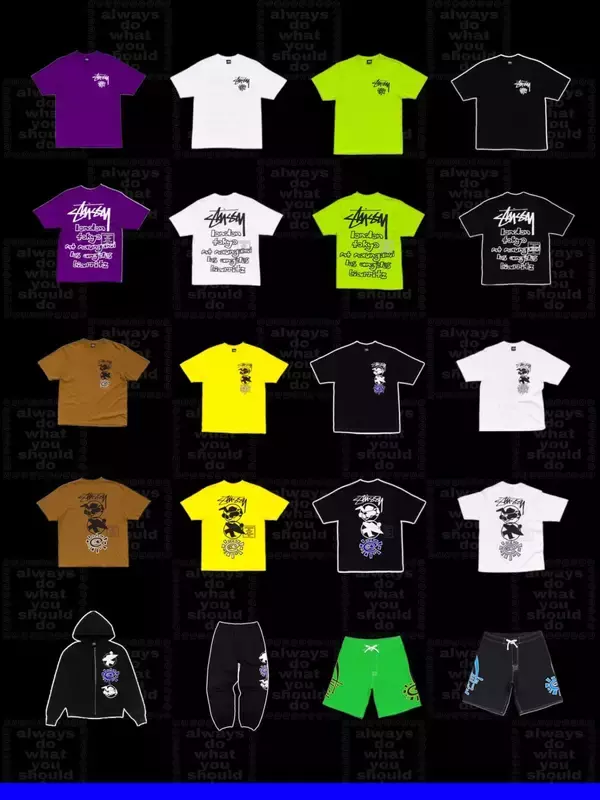 「〈STÜSSY〉が英ロンドンを拠点とする〈always do what you should do〉との初コラボを発表」の画像
