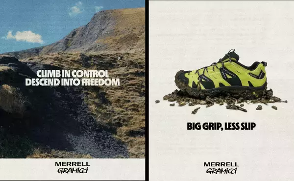 〈MERRELL〉と〈GRAMICCI〉による初のコラボフットウェア MOAB 2 SIREN X GRAMICCIが発売