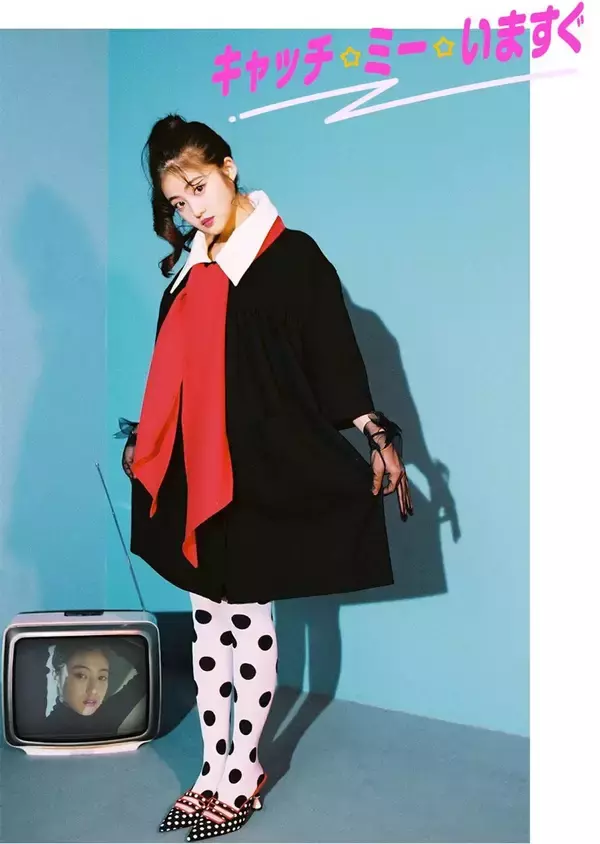 「今田美桜が懐かしいアイドルに大変身！『VOGUE GIRL』の企画「GIRL OF THE MONTH」に登場」の画像