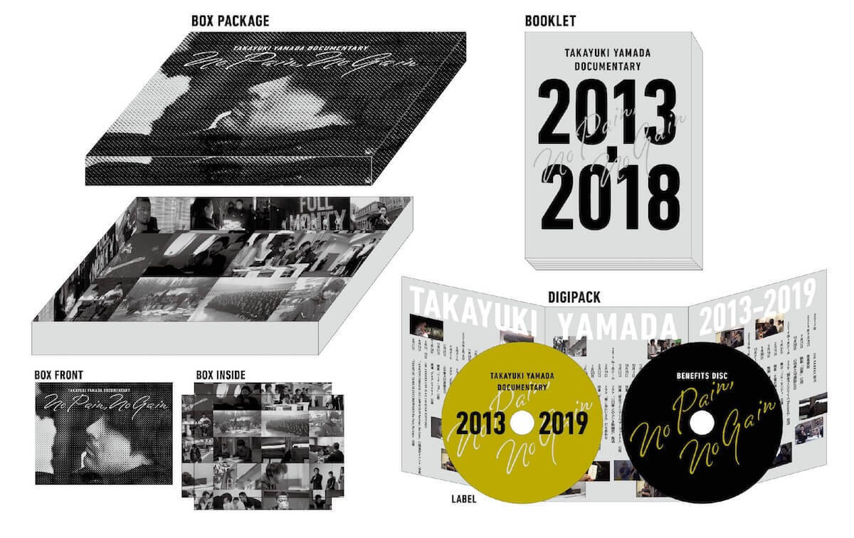 山田孝之ドキュメンタリー『No Pain，No Gain』本編映像公開｜綾野剛・内田朝陽参加の「THE XXXXXX」初ライブ舞台裏に完全密着