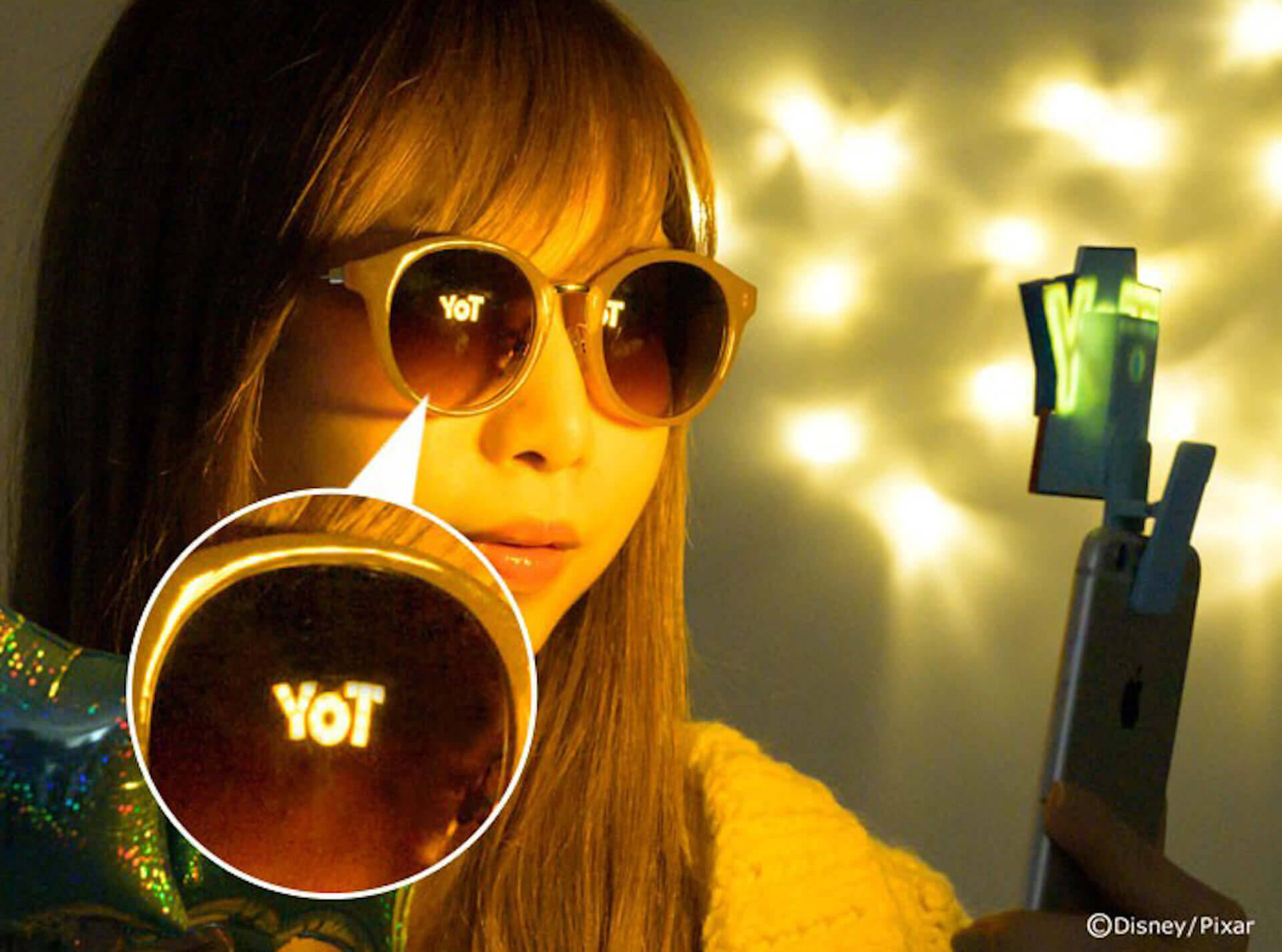 トイ ストーリー のセルカライトでインスタ映え 光るロゴがレトロなインテリアにも変身 19年6月日 エキサイトニュース