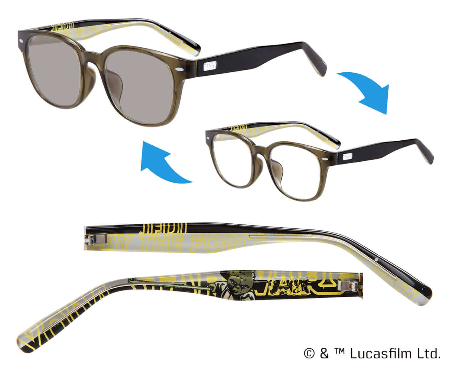 Zoffのスター・ウォーズコレクションに「エピソード1」ダース・モール、アナキン、ヨーダらを配したサングラスが新登場！