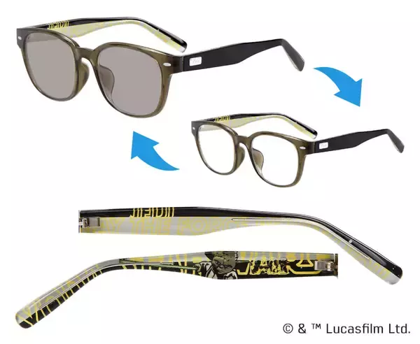 「Zoffのスター・ウォーズコレクションに「エピソード1」ダース・モール、アナキン、ヨーダらを配したサングラスが新登場！」の画像